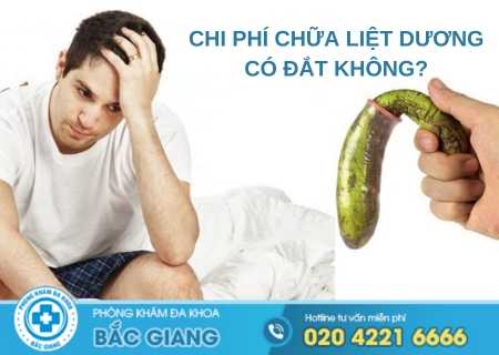 Chi phí khám chữa bệnh liệt dương có đắt không?