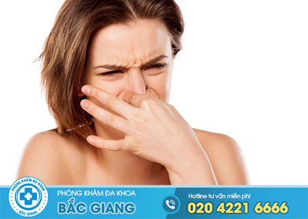 Dịch âm đạo có mùi tanh