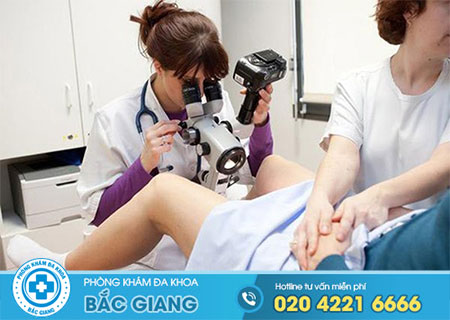 Đốt lộ tuyến cổ tử cung bằng tia laser