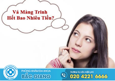 Vá màng trinh hết bao nhiêu tiền?